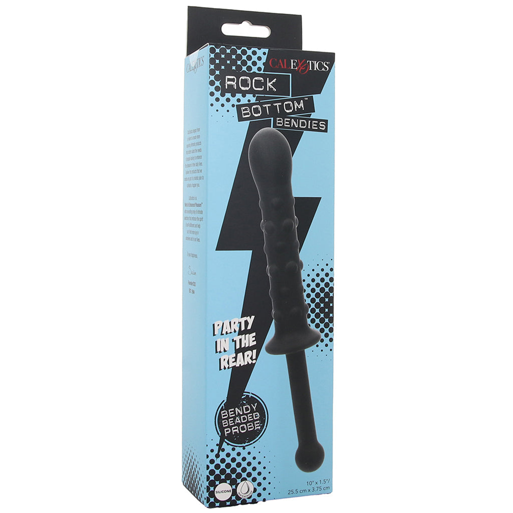 Rock Bottom Bendies Bendy Beaded Probe Dildo Sex Toys > Anal Dildos - Tophatter Daily Deals