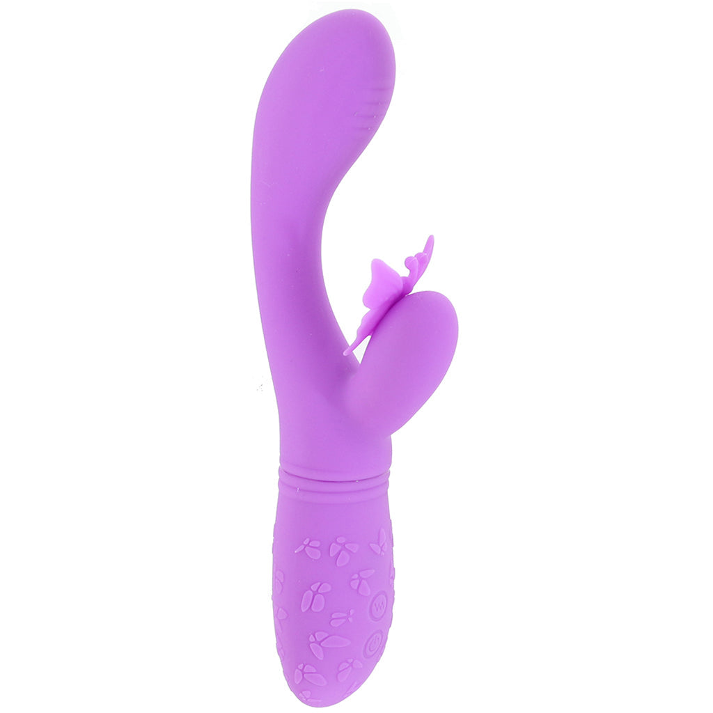 Butterfly Kiss Rechargeable Flutter Vibe in Purple Vibrators > Rabbit Vibrators - Tophatter Daily Deals