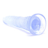 Basix Slim 7 Inch Dildo in Clear Dildo Sex Toys > Realistic Dildos - Tophatter Daily Deals