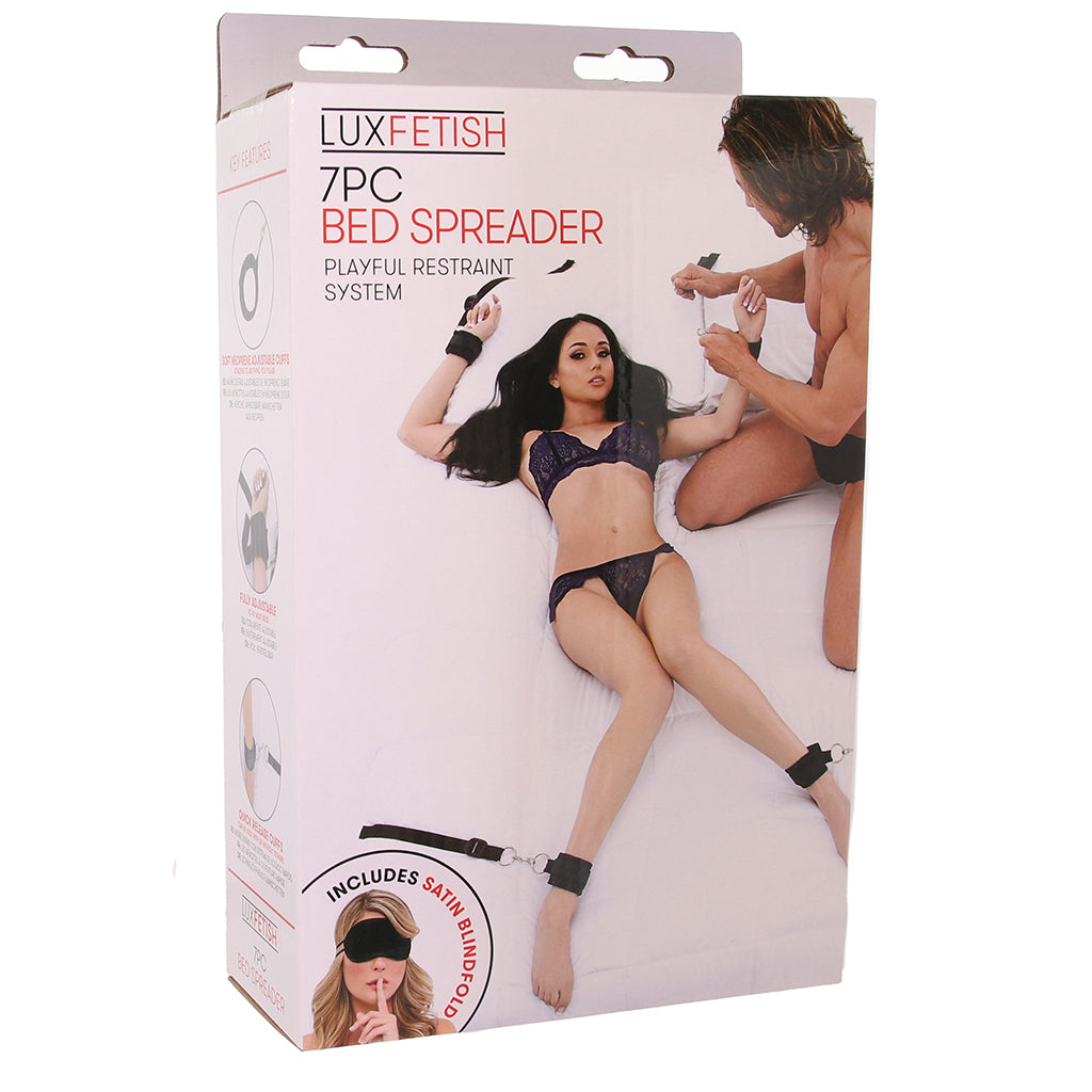 7 Piece Bed Spreader Restraint System Bondage and Fetish > Restraints - Tophatter Daily Deals