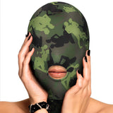 Ouch! Army Themed Mask with Mouth Opening Bondage and Fetish > Pleasure Masks and Dress Up Play - Tophatter Daily Deals