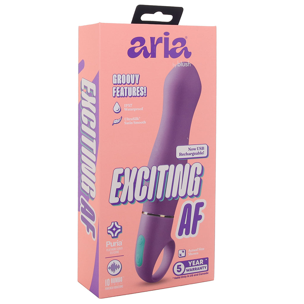 Aria Exciting AF 2.0 RumboTech Vibe - Tophatter's Vibrator Deals Online Vibrators > G-Spot Vibrators - Tophatter Daily Deals