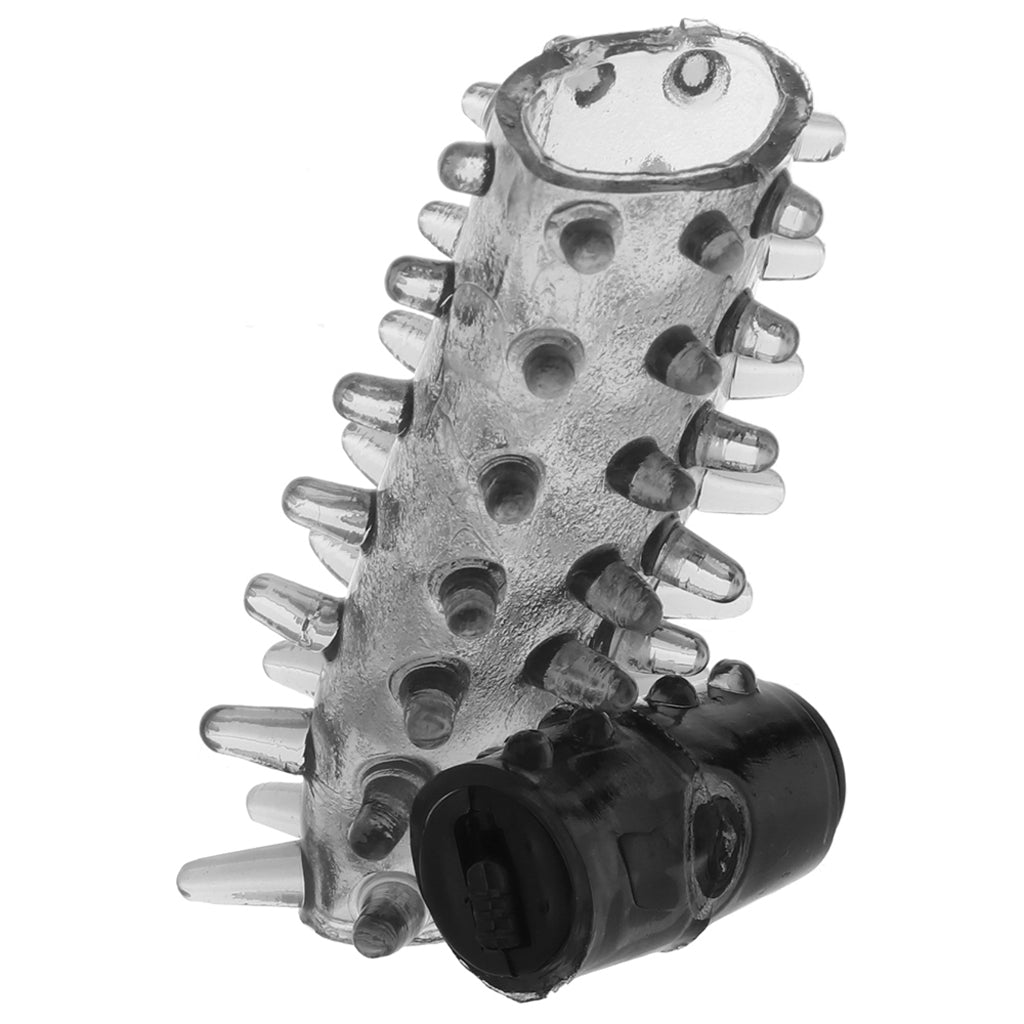 PinkCherry Vibrating Cock Sleeve in Smoke - Tophatter's Vibrator Deals Online Cock Rings - Tophatter Daily Deals