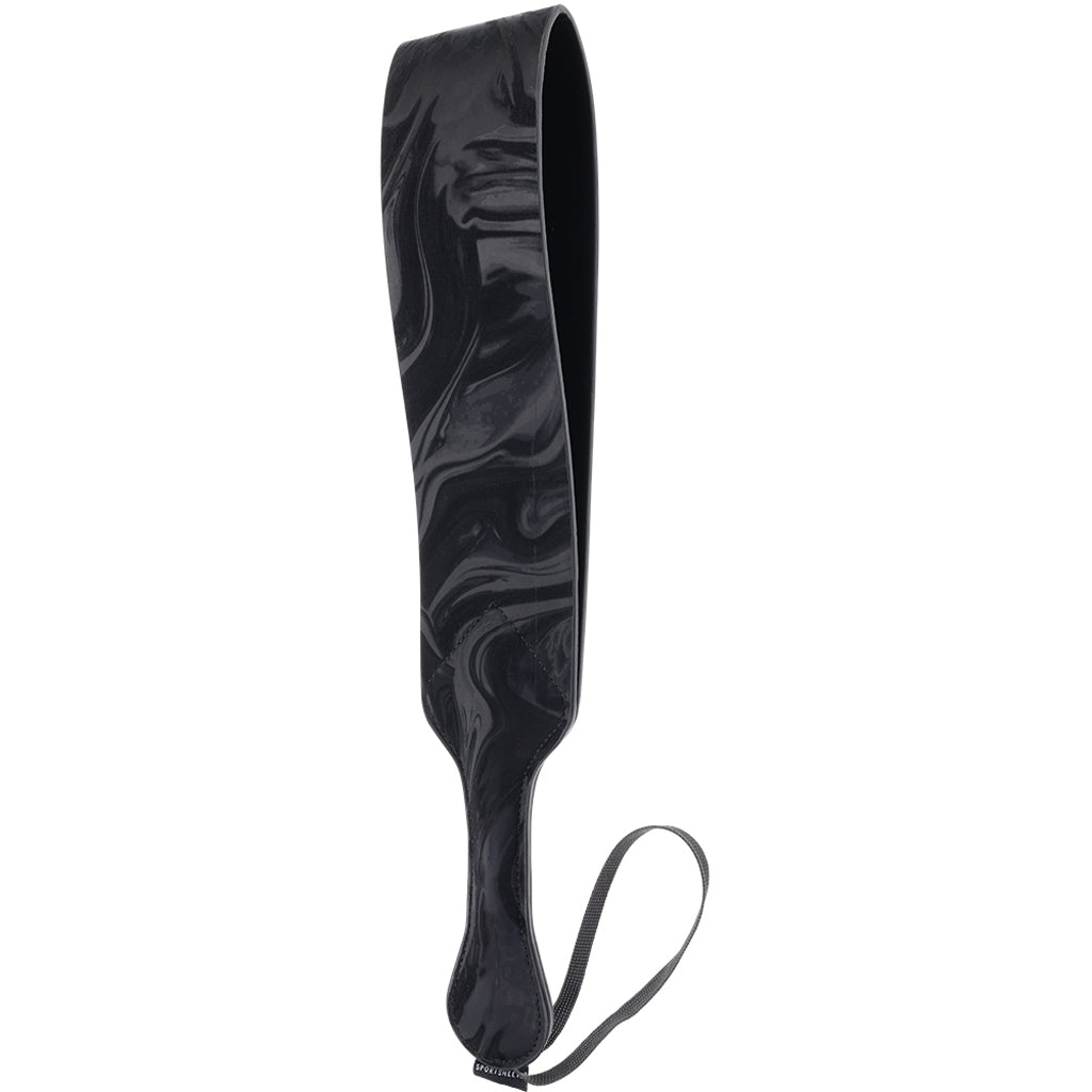 Velvet Noir Loop Paddle - Tophatter's Adult Sex Toys Online Bondage and Fetish > Whips and Crops - Tophatter Daily Deals