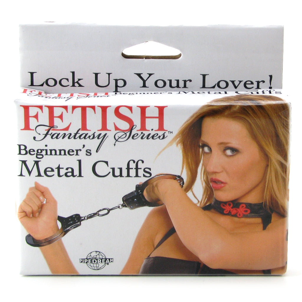 Fetish Fantasy Beginner's Metal Cuffs - Tophatter's Adult Products Bondage and Fetish > Wrist and Ankle Cuffs - Tophatter Daily Deals