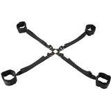 Velvet Noir Adjustable Hog Tie & Cuff Set - Tophatter's Adult Sex Toys Online Bondage and Fetish > Restraints - Tophatter Daily Deals