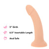 PinkCherry Premium 8 Inch Light Silicone Dildo Dildo Sex Toys > G-Spot Dildos - Tophatter Daily Deals