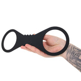 Sex & Mischief Shadow Silicone Cuffs in Large Bondage and Fetish > Wrist and Ankle Cuffs - Tophatter Daily Deals