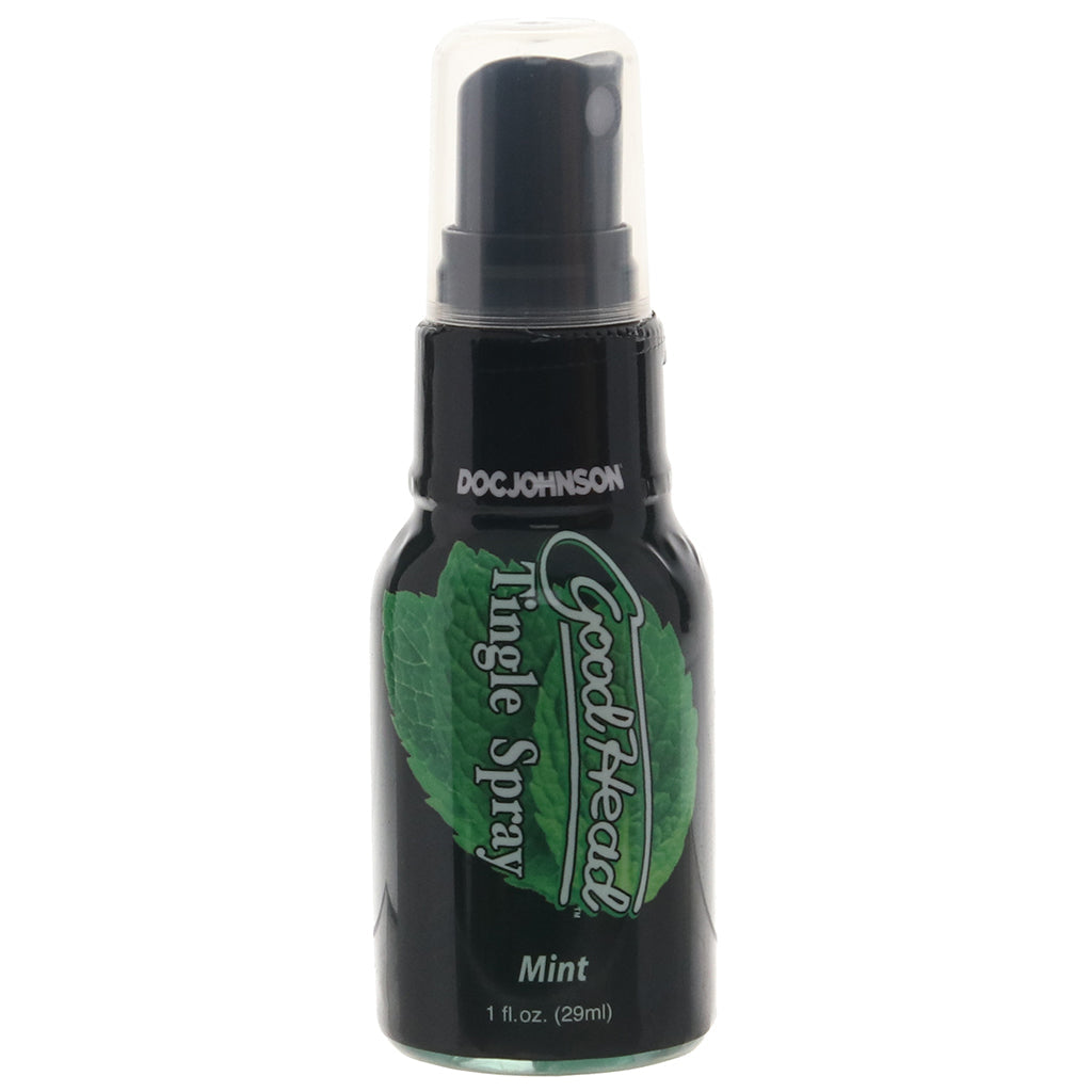 GoodHead Mint Tingle Spray in 1oz/29ml - Tophatter's Adult Products Lubes and Lotions > Flavored Sex Lubes - Tophatter Daily Deals