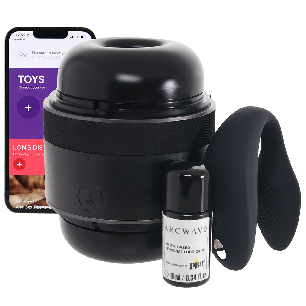 Arcwave Voy X We-Vibe Sync 2 Double the Fun Kit - Tophatter's Adult Sex Toys Online Vibrators > G-Spot Vibrators - Tophatter Daily Deals