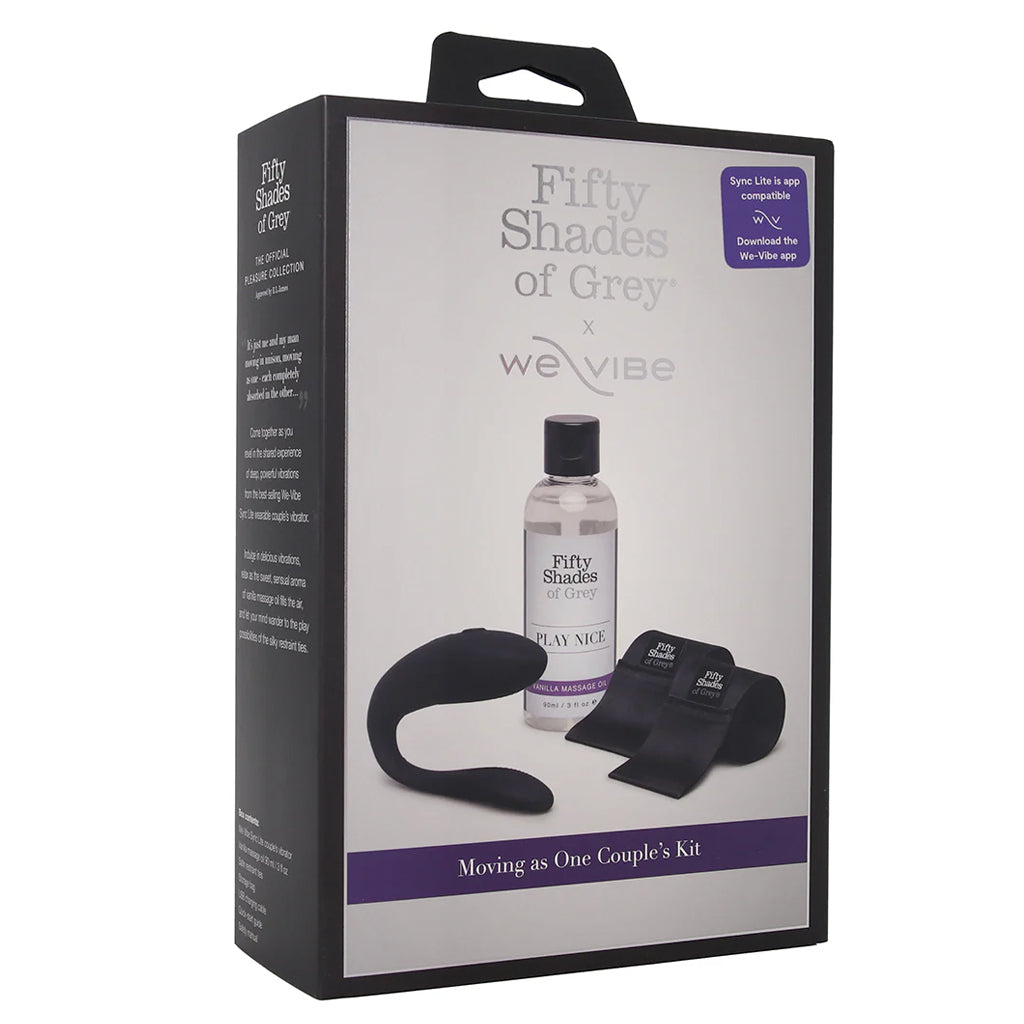 Fifty Shades X We-Vibe Moving As One Couple's Kit - Tophatter's Adult Sex Toys Online Vibrators > G-Spot Vibrators - Tophatter Daily Deals