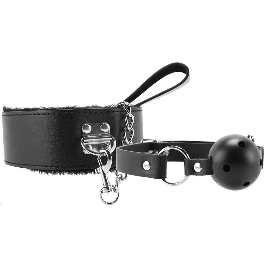 Intermediate Bondage Kit in Black - Tophatter's Adult Products Bondage and Fetish > Starter BDSM Kits - Tophatter Daily Deals