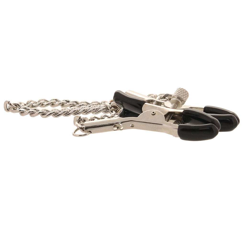 nipple play Bull Nose Nipple Clamps Bondage and Fetish > Nipple Stimulators & Clamps - Tophatter Daily Deals
