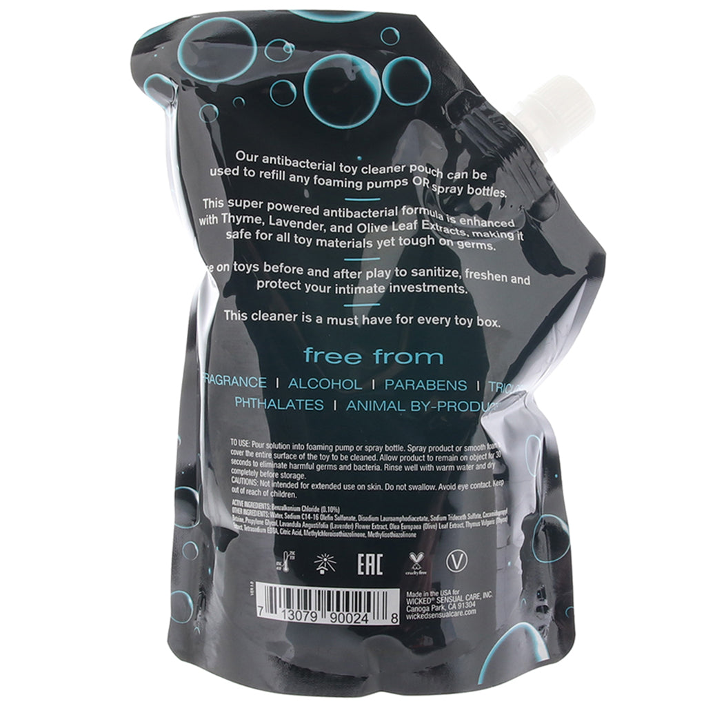 Foaming + Spray Toy Cleaner Refill in 24oz/710ml Lubes and Lotions > Sex Toy Cleaner - Tophatter Daily Deals