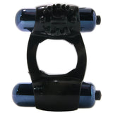 Duo-Vibrating Super Ring in Black - Tophatter's Adult Products Cock Rings - Tophatter Daily Deals