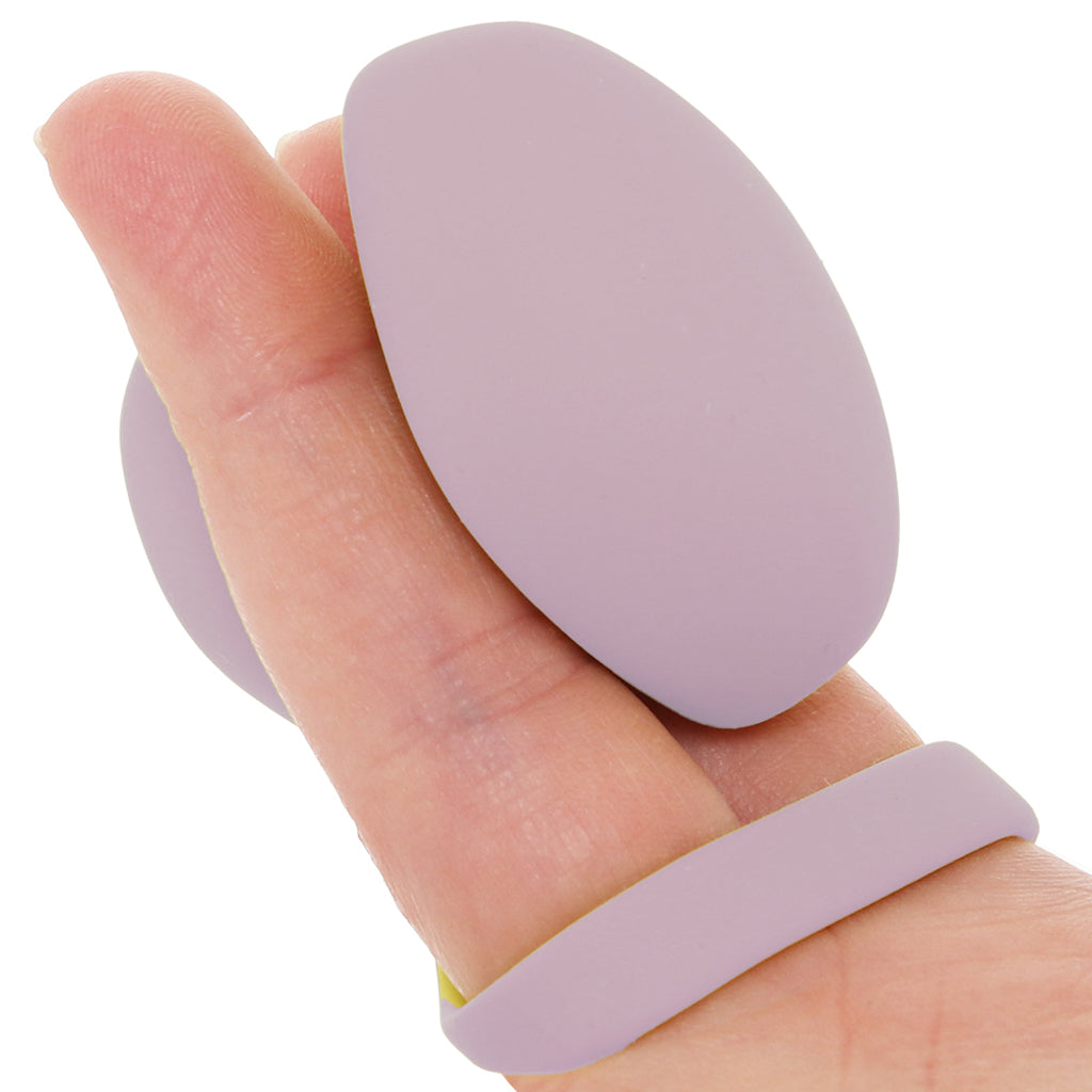 Dame Fin 2.0 Finger Vibe in Quartz - Tophatter's Vibrator Deals Online Vibrators > Finger Vibrators - Tophatter Daily Deals