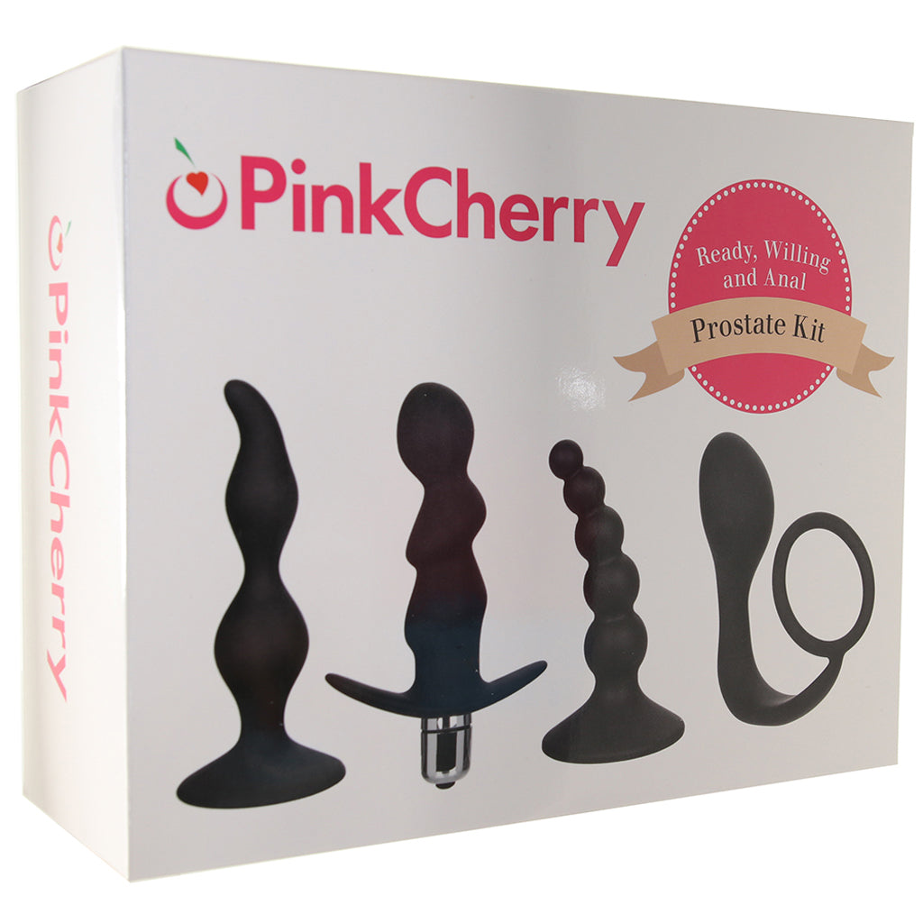PinkCherry Ready, Willing and Anal Prostate Kit Anal Sex Toys > Prostate Massagers - Tophatter Daily Deals