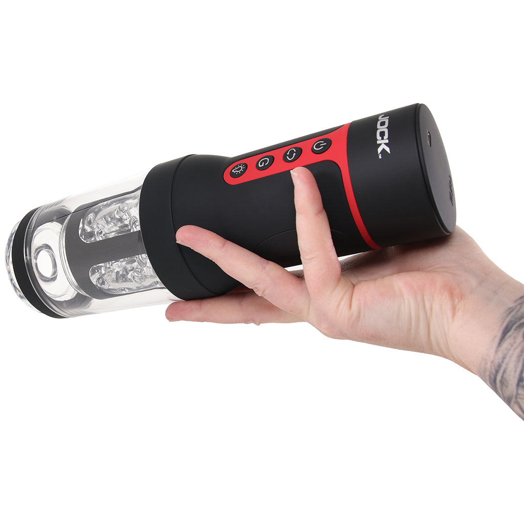 Jock Advanced Auto Spin Stroker Male Masturbators > Auto Strokers - Tophatter Daily Deals