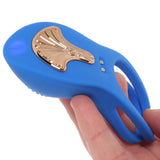 Gold Glam Vibrating Cock Ring - Tophatter's Vibrator Deals Online Cock Rings - Tophatter Daily Deals