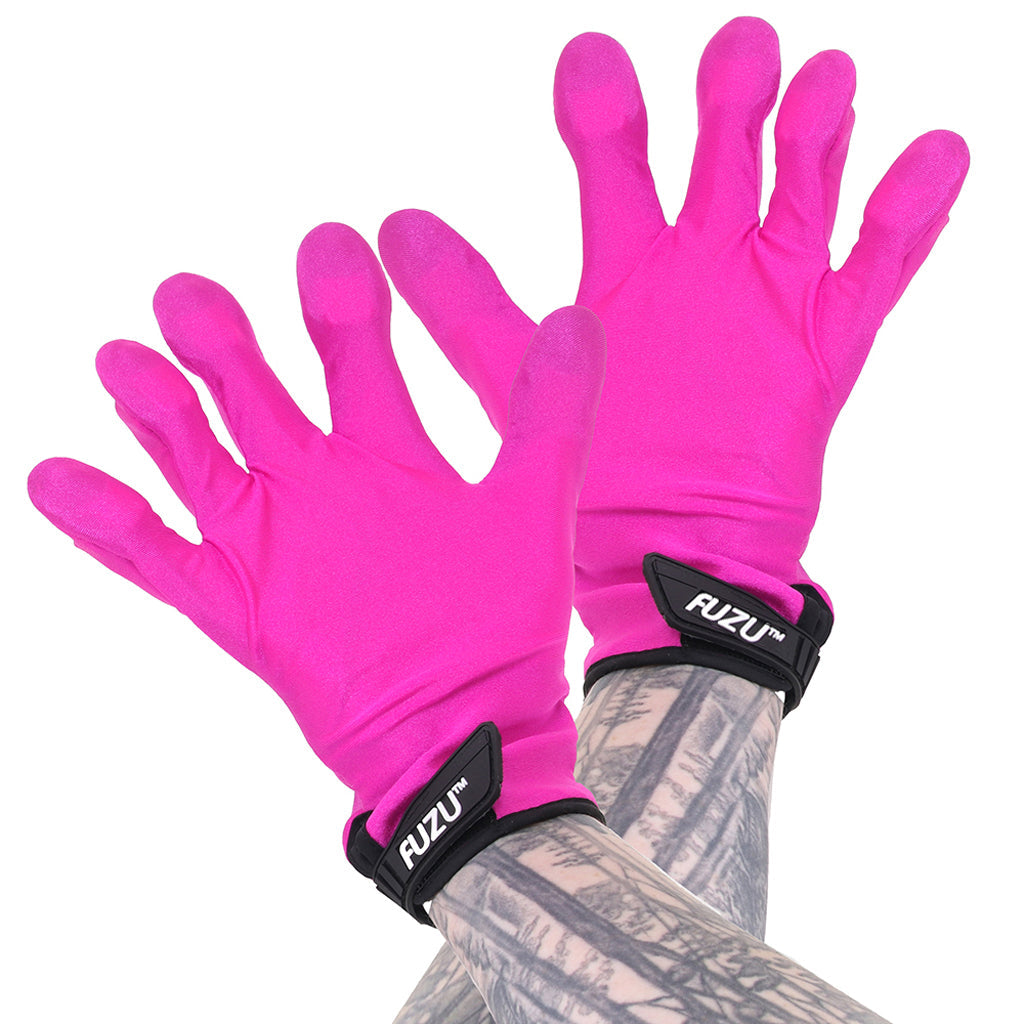 Fuzu Vibrating Small Massage Gloves in Pink Vibrators > Clitoral Stimulators - Tophatter Daily Deals