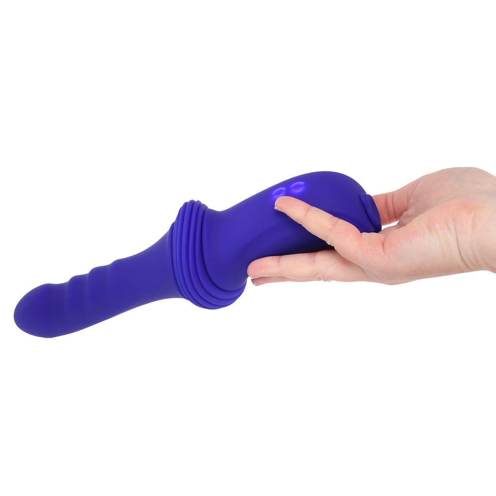 Overdrive Ridged Thruster Sex Machine Vibrators > G-Spot Vibrators - Tophatter Daily Deals