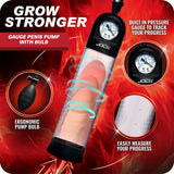 Jock Pump Up Bulb Penis Pump with Pressure Gauge Male Enhancement > Penis Pumps - Tophatter Daily Deals