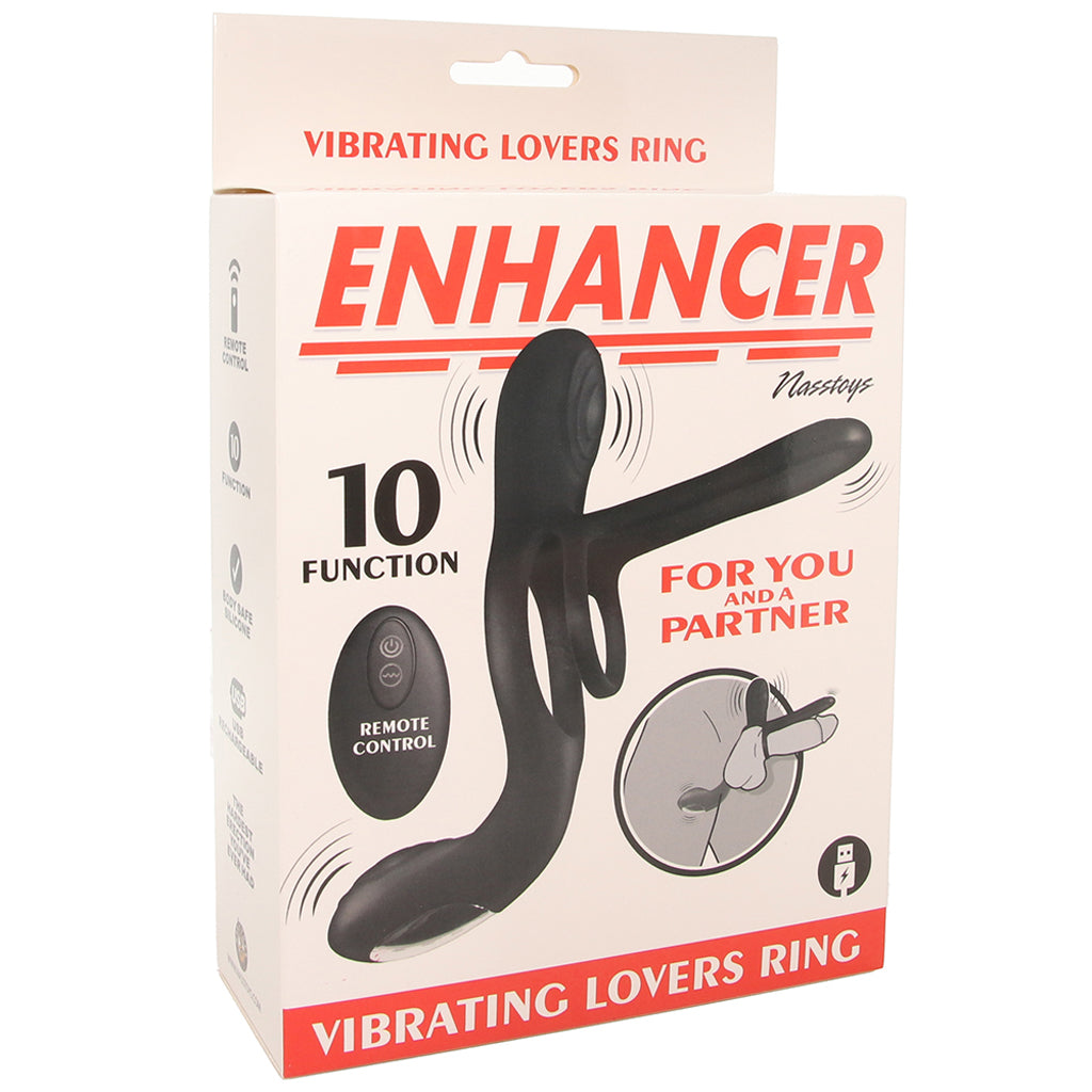 Enhancer Vibrating Lovers Ring - Tophatter's Vibrator Deals Online Cock Rings - Tophatter Daily Deals