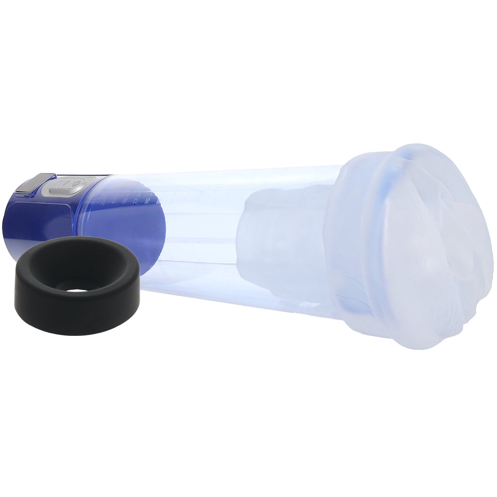 Pumped Hyperlift Penis Pump with Stroker Sleeve - Tophatter's Adult Sex Toys Online Male Enhancement > Penis Pumps - Tophatter Daily Deals