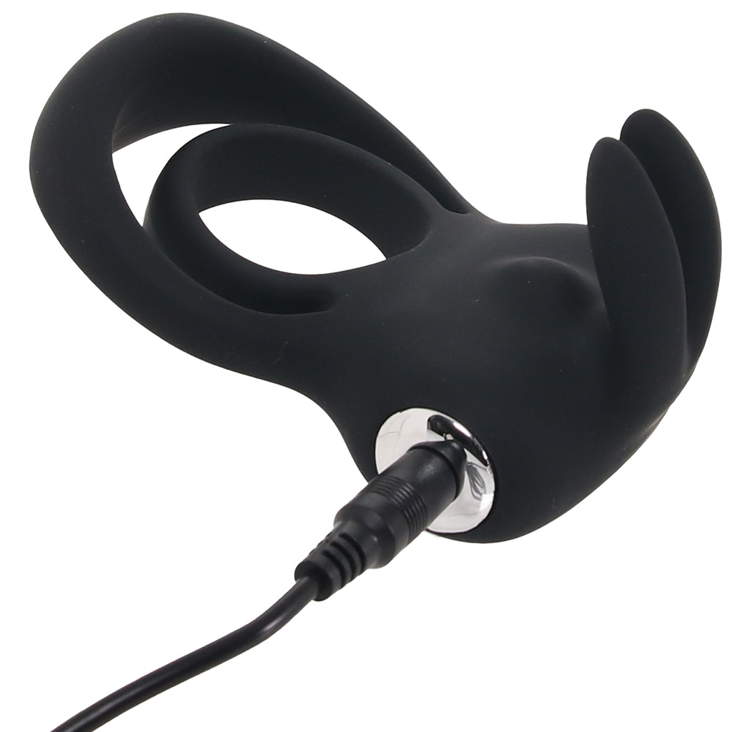 PinkCherry Remote Vibrating Rabbit Cock Ring - Tophatter's Adult Sex Toys Online Cock Rings - Tophatter Daily Deals