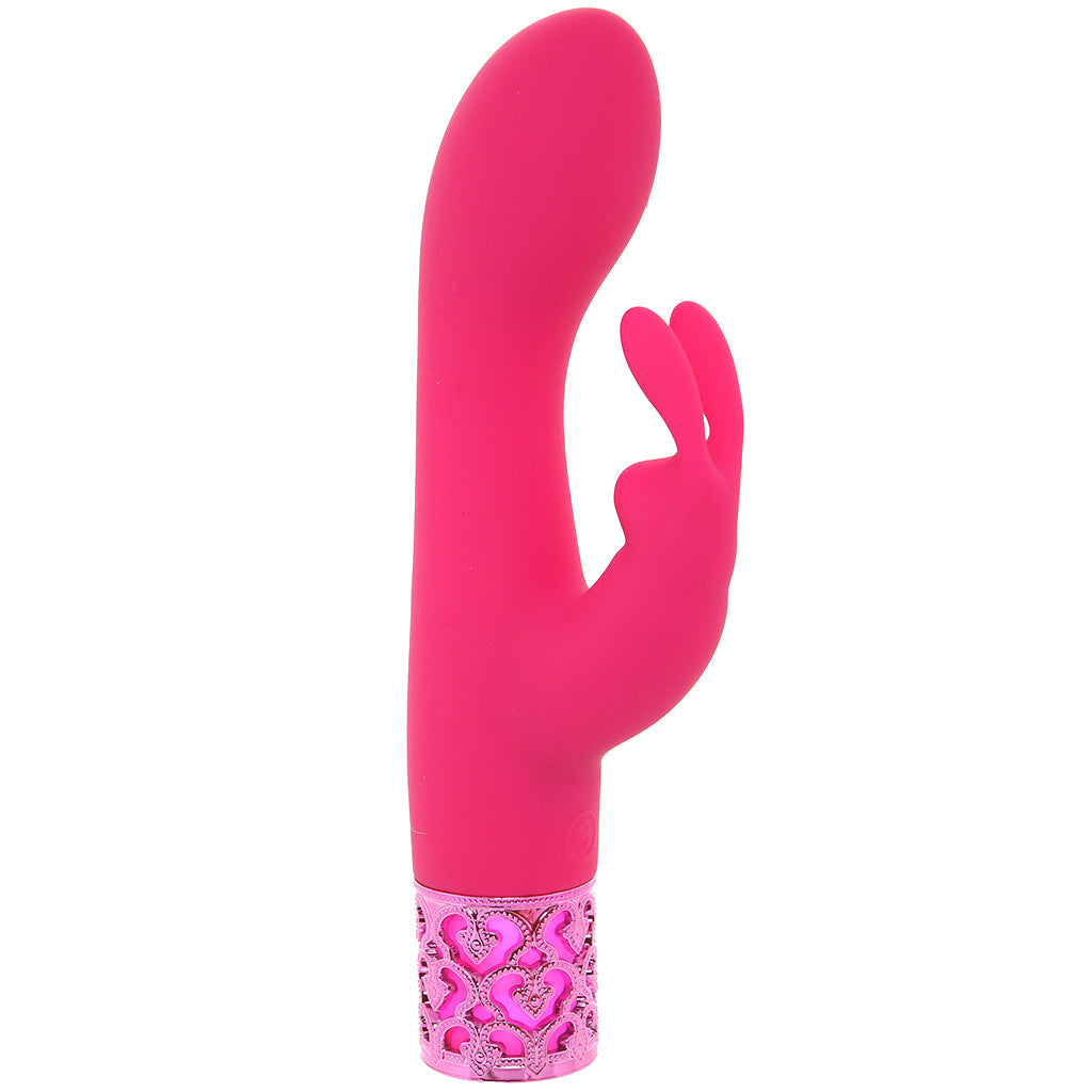 Royal Gems Rabbit Vibe in Pink Vibrators > Rabbit Vibrators - Tophatter Daily Deals