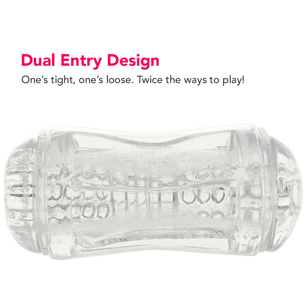 Gender X Double Fantasy Dual Ended Stroker Male Masturbators > Self-Contained Strokers - Tophatter Daily Deals