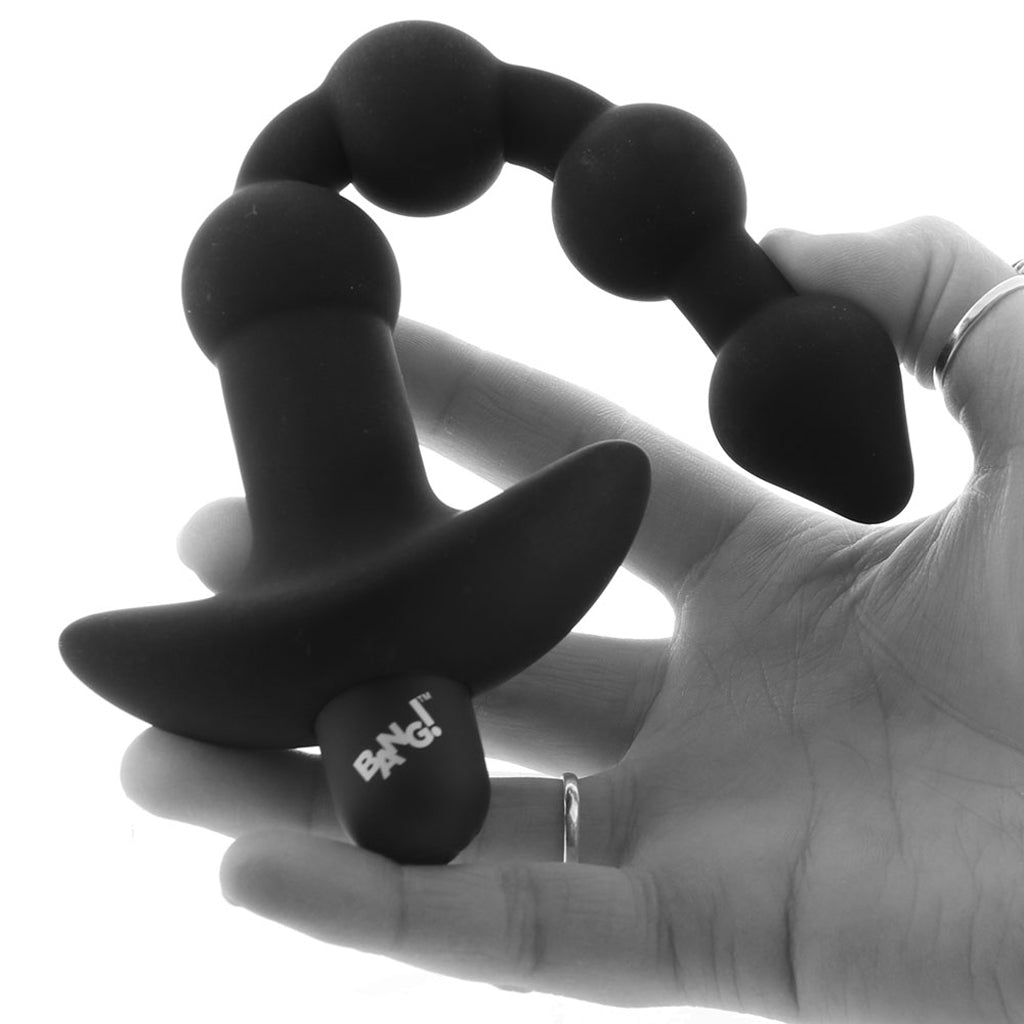 Bang! Vibrating Anal Beads in Black Anal Sex Toys > Anal Beads - Tophatter Daily Deals