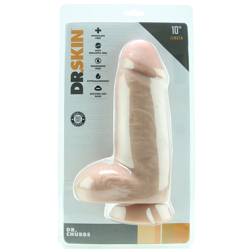 Dr. Chubbs 10 Inch Dildo in Vanilla - Tophatter's Adult Products Dildo Sex Toys > Realistic Dildos - Tophatter Daily Deals
