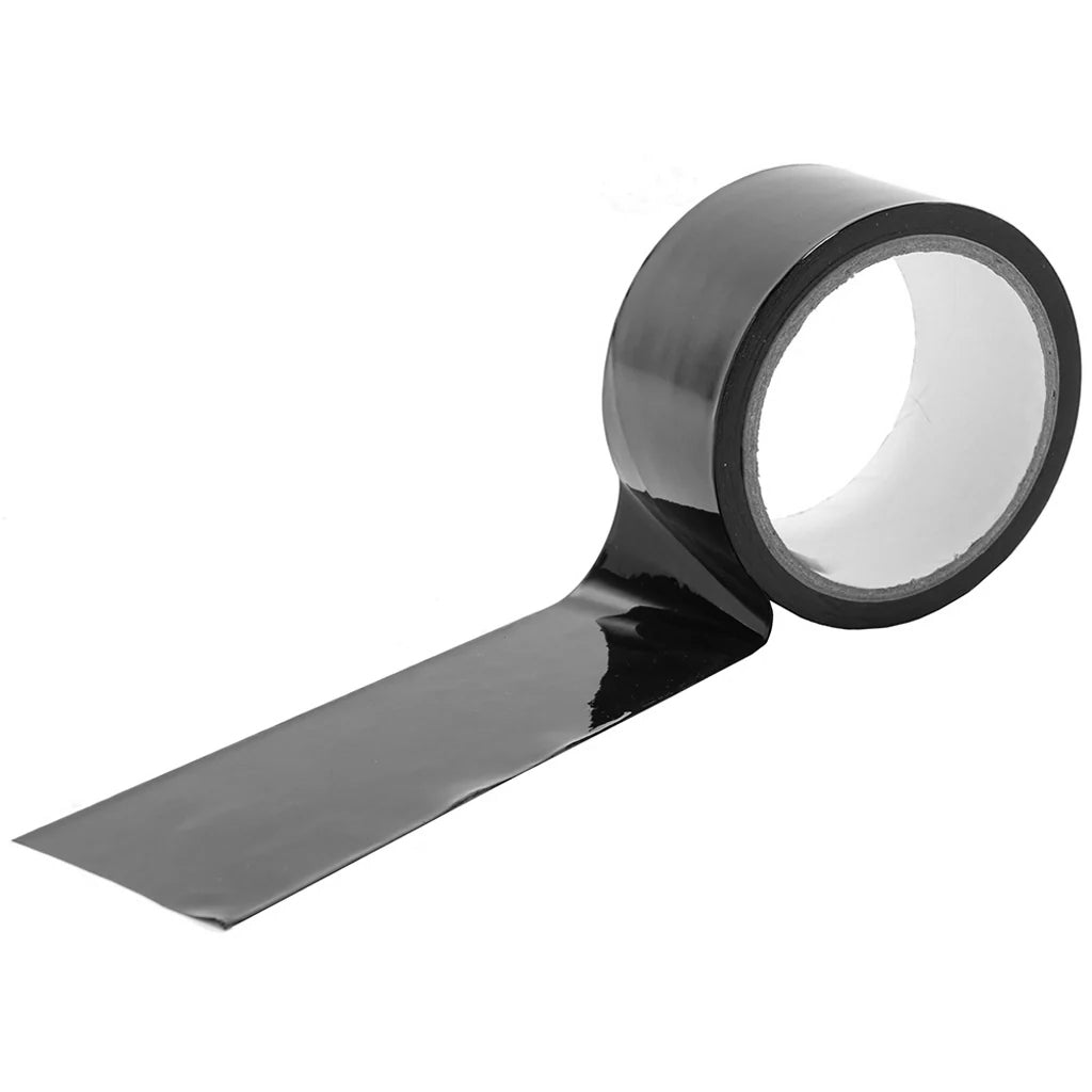 Temptasia 60 Foot Bondage Tape in Black - Tophatter's Adult Products Bondage and Fetish > Restraints - Tophatter Daily Deals