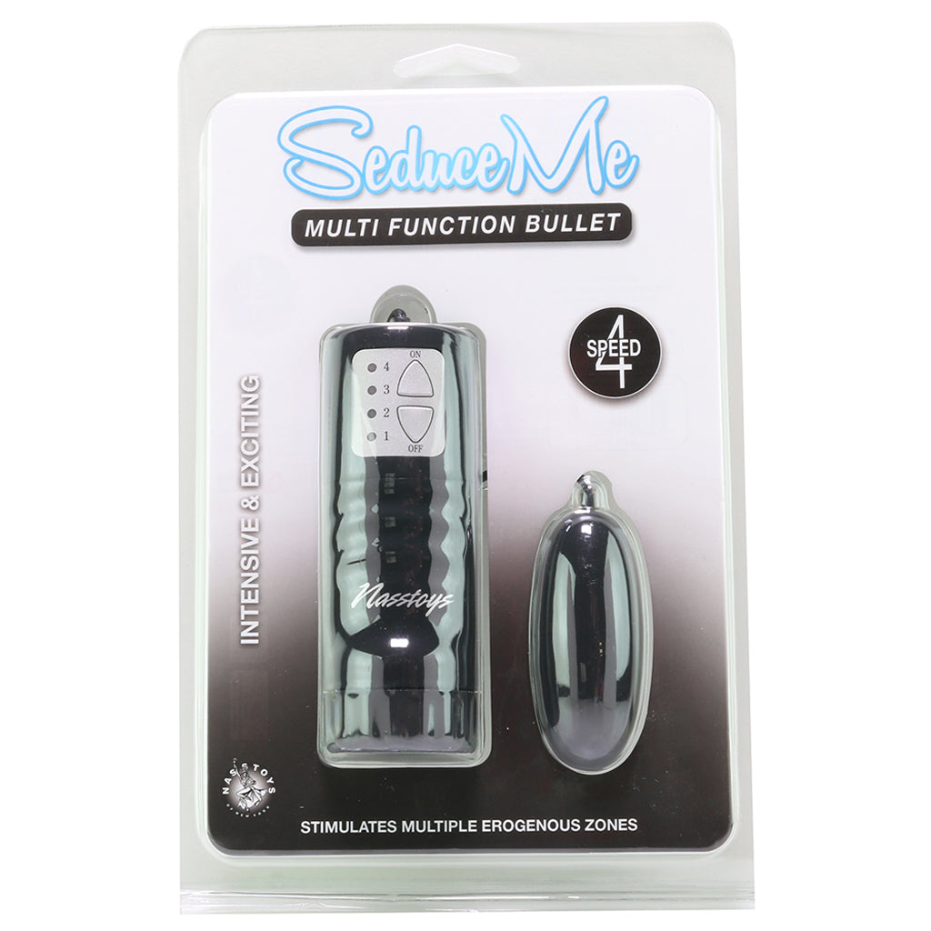 Seduce Me Multi Function Bullet in Black Vibrators > Bullet and Egg Vibrators - Tophatter Daily Deals