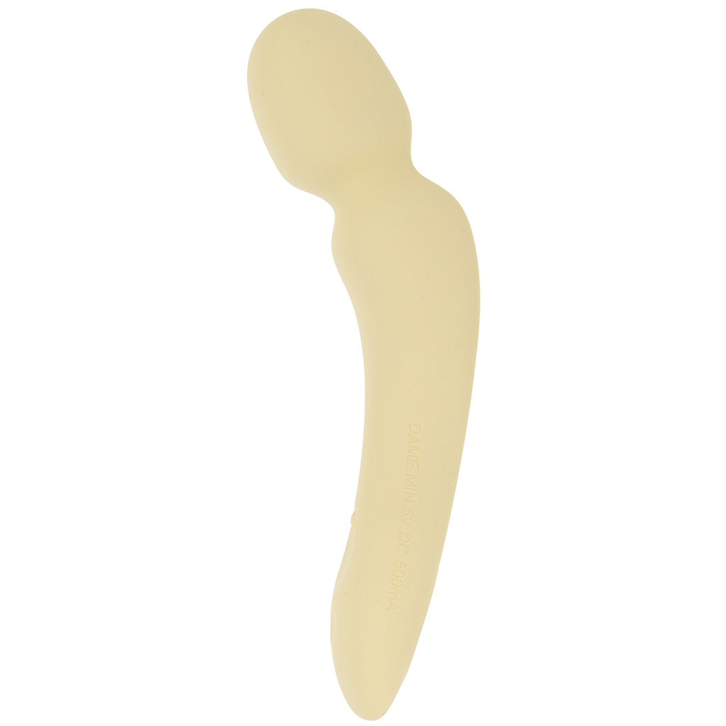 Dame Min External Wand Vibe in Butter - Tophatter's Vibrator Deals Online Vibrators > Wands - Tophatter Daily Deals