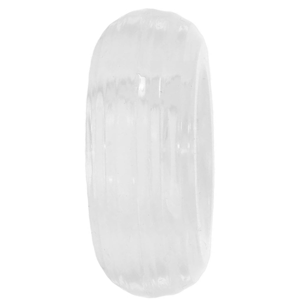 Medium Premium Silicone Cock Ring in Clear Cock Rings - Tophatter Daily Deals