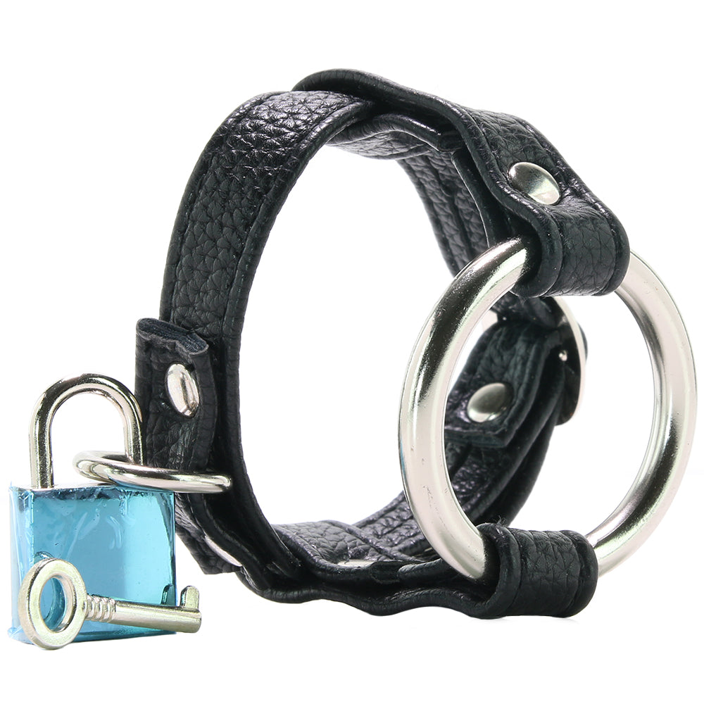 Blue Line Duo Cock and Ball Lock - Tophatter's Adult Sex Toys Online Bondage and Fetish > Cock and Ball Devices - Tophatter Daily Deals