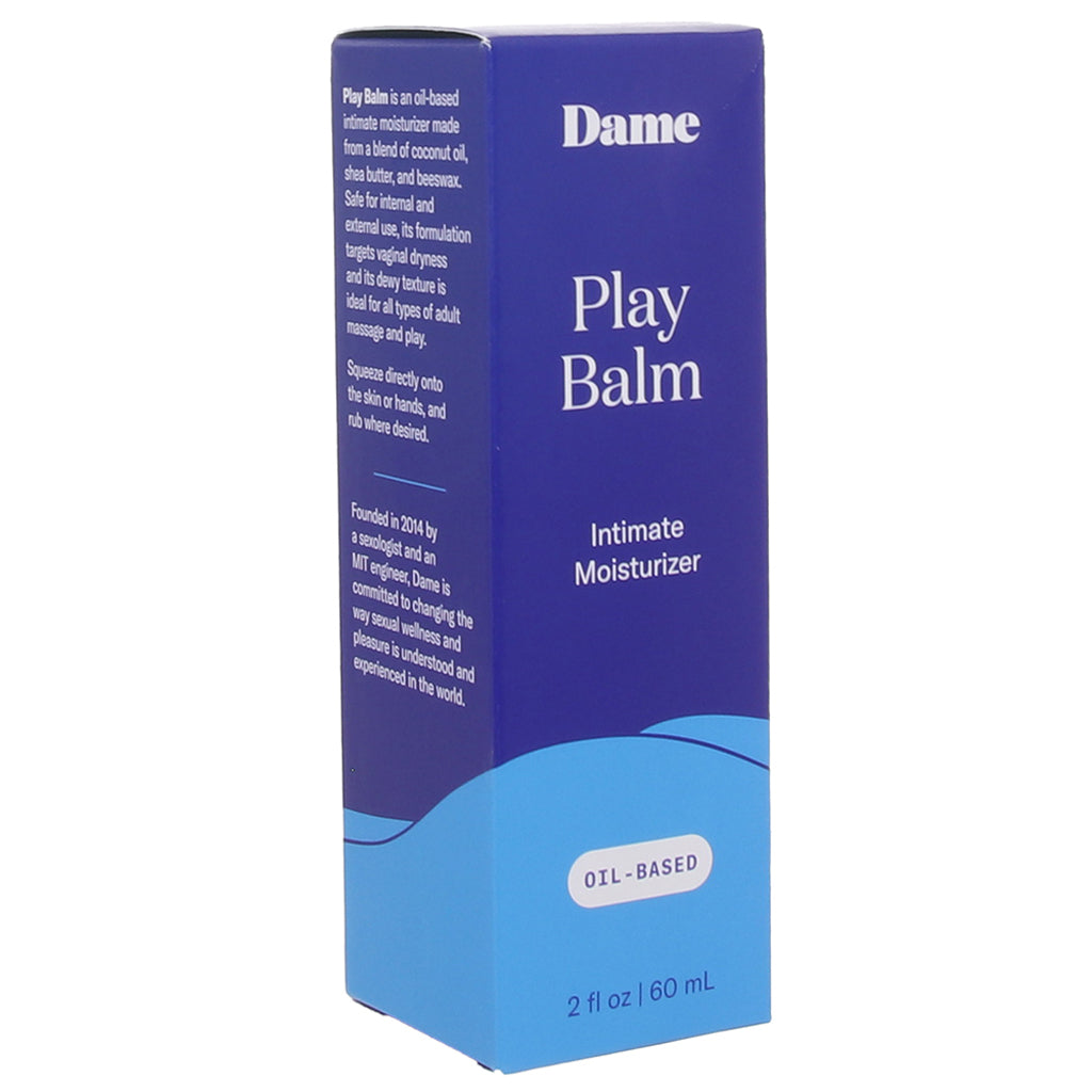Play Balm Oil-Based Intimate Moisturizer in 2oz/60ml Lubes and Lotions > Oil Based Sex Lubes - Tophatter Daily Deals