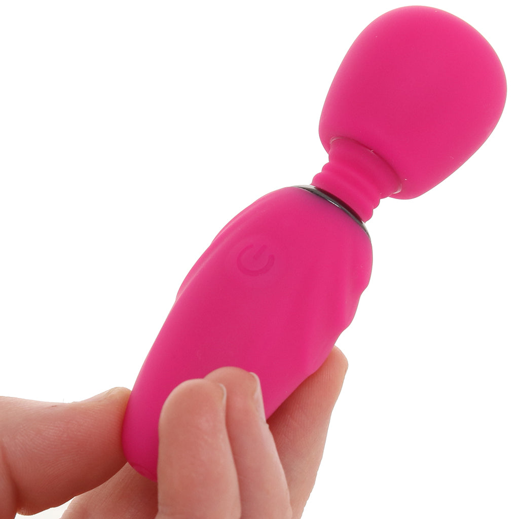PinkCherry Mini Wand in Pink Vibrators > Clitoral Stimulators - Tophatter Daily Deals