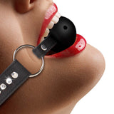 Ouch! Breathable Ball Gag with Diamond Studded Straps Bondage and Fetish > Ball Gags & Mouth Restraints - Tophatter Daily Deals