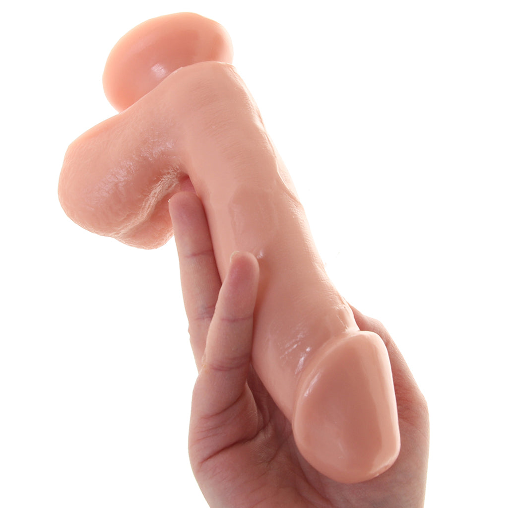Basix 6.5 Inch Suction Base Dildo in Flesh Dildo Sex Toys > Realistic Dildos - Tophatter Daily Deals