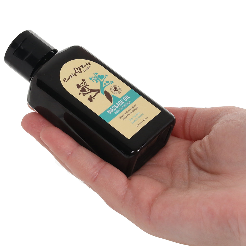 At Night Massage Oil 2oz/60ml in Sea Jasmine - Tophatter's Adult Sex Toys Online Lubes and Lotions > Erotic Massage Oils - Tophatter Daily Deals