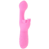 Rechargeable Butterfly Kiss Vibrator in Pink Vibrators > G-Spot Vibrators - Tophatter Daily Deals