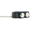Blue Line Snap Cock Ring with Leash Bondage and Fetish > Cock and Ball Devices - Tophatter Daily Deals