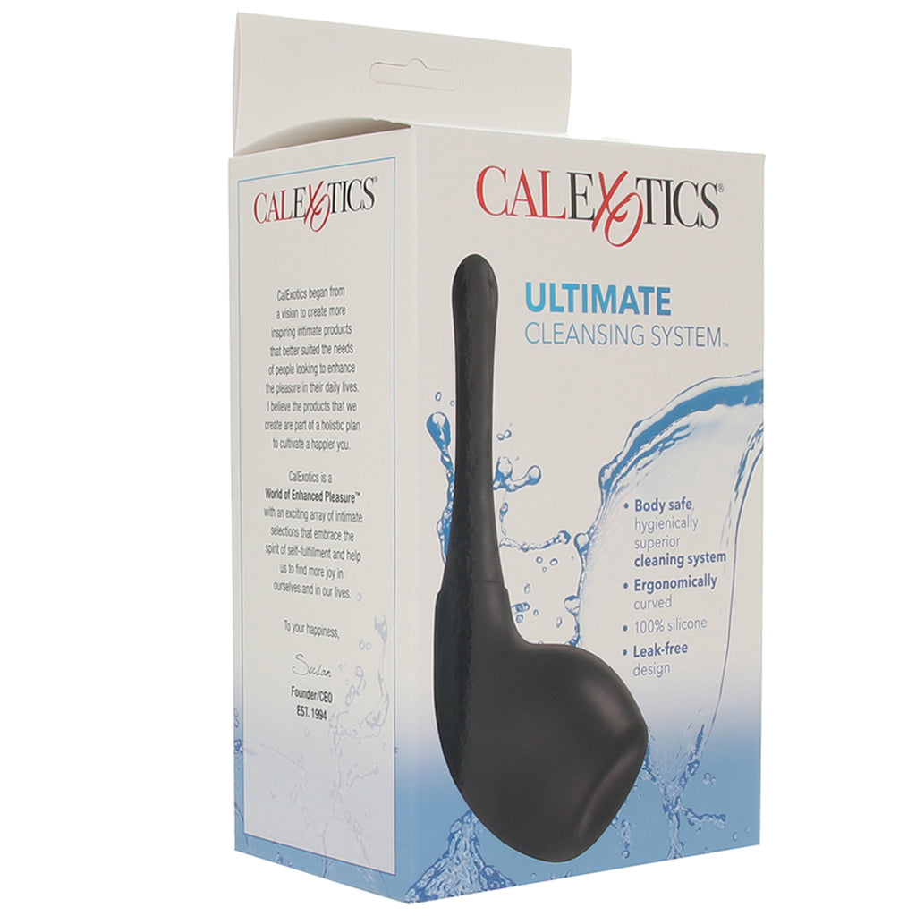 Ultimate Silicone Anal Cleansing System in Black - Tophatter's Adult Products Anal Sex Toys > Douche and Enema - Tophatter Daily Deals
