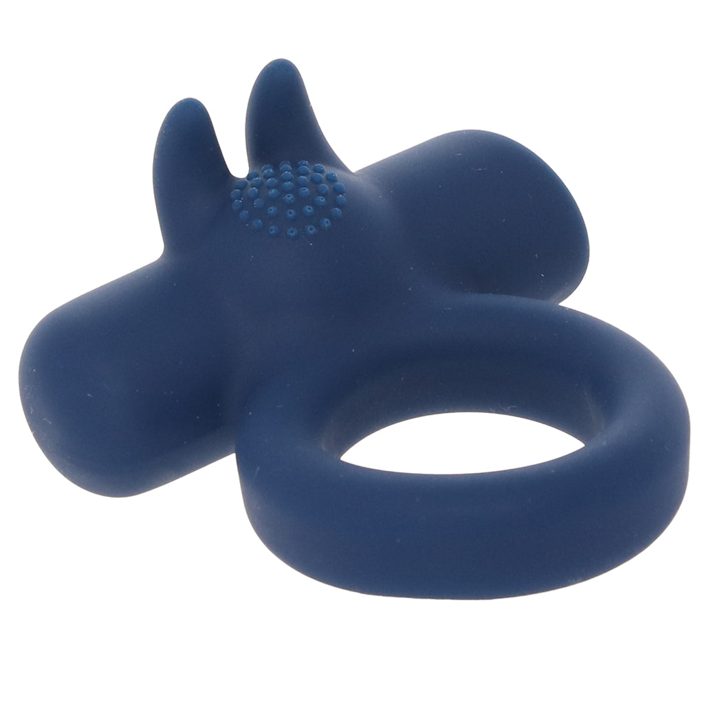 Huxley Vibrating Liquid Silicone C-Ring Cock Rings - Tophatter Daily Deals