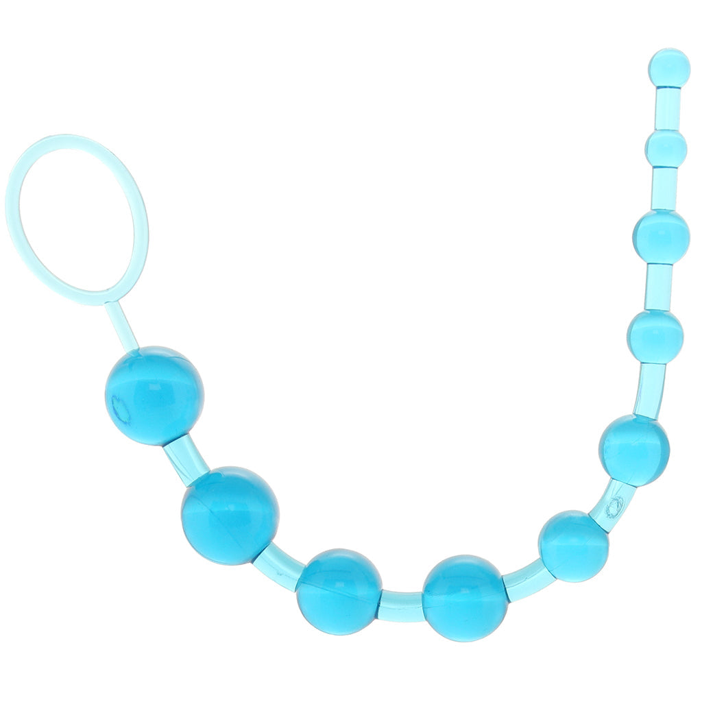 X-10 Anal Beads in Blue Anal Sex Toys > Anal Beads - Tophatter Daily Deals