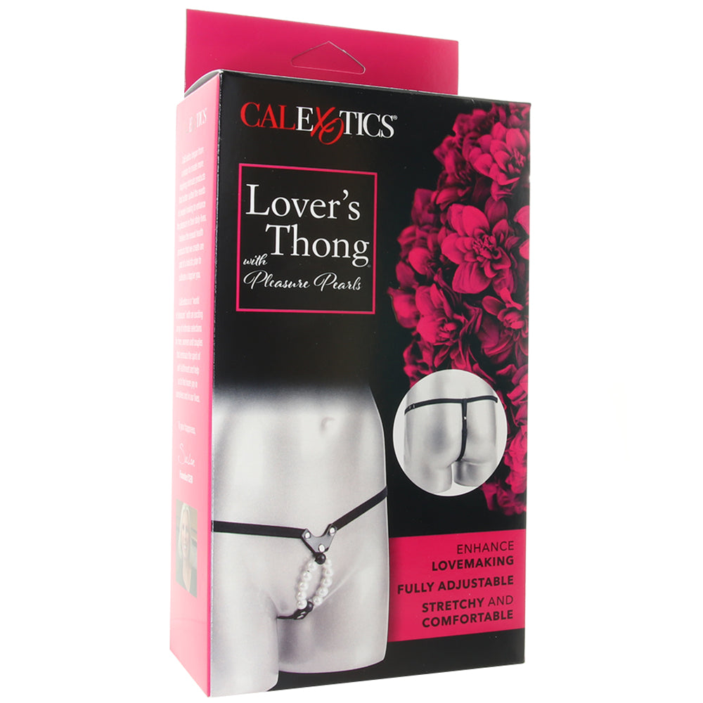 Lover's Thong with Pleasure Pearls - Tophatter's Vibrator Deals Online Vibrators > Wearable & Panty Vibrators - Tophatter Daily Deals