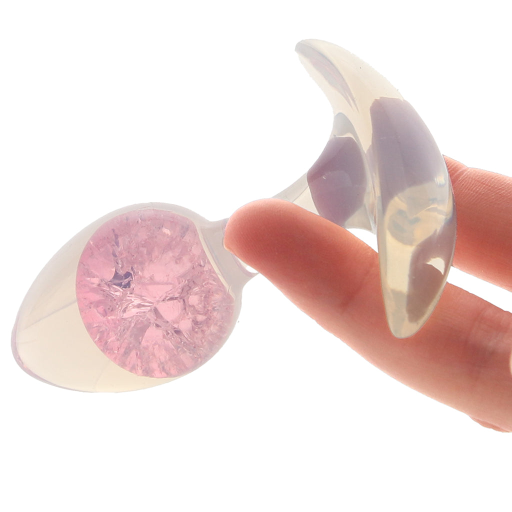 Cosmic Glams Pink Butt Plug in Small - Tophatter's Adult Sex Toys Online Anal Sex Toys > Butt Plugs - Tophatter Daily Deals